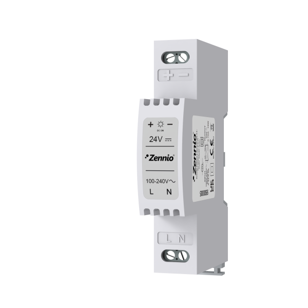 Zennio Power Supply 24VDC 0.75A (out)/ 110-230VAC (in). 1 DIN-rail unit