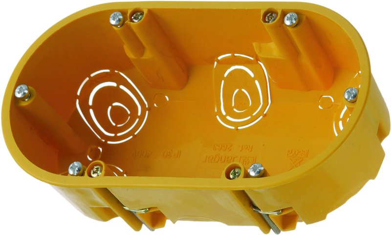 Zennio Double back box for Dry-Wall for Z70/Z100