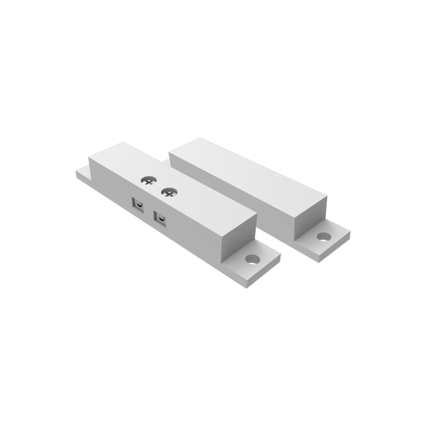 Zennio Magnetic contact for surface installation in door or window. Small — White
