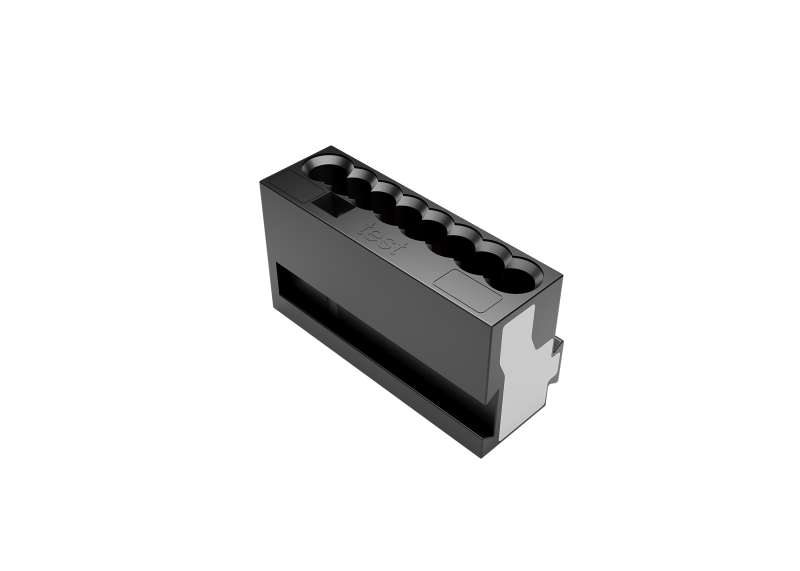 Zennio 8-conductor micro connector for junction boxes. Grey — Pack of 10