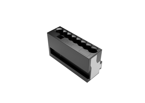 Zennio 8-conductor micro connector for junction boxes. Grey — Pack of 10