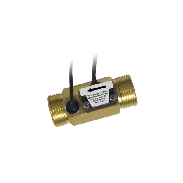 Zennio Water Flow Sensor (3/4") with temperature probe
