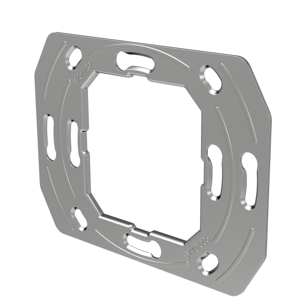 Zennio Metallic assembly for CX50, Flat RGB XL, Tecla RGB XL, Z40, Z50
