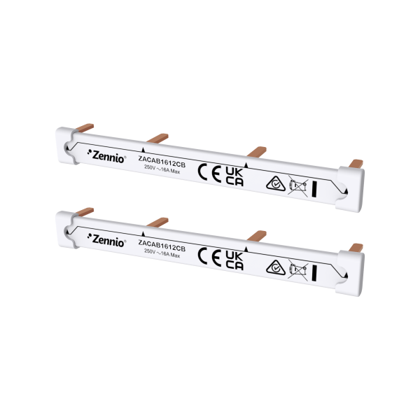 Zennio Comb busbar for ALLinBOX 1612 v3, Upper and lower comb