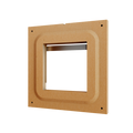 Zennio Accessory for dry-wall flush mounting for Flat X and IWAC Display