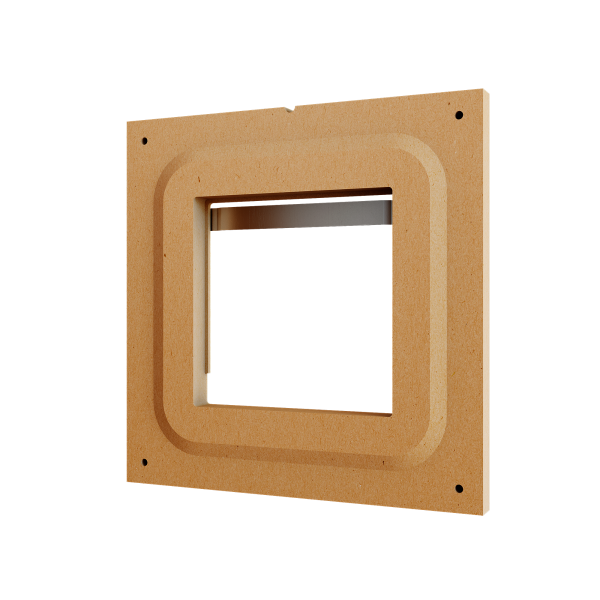 Zennio Accessory for dry-wall flush mounting for Flat X and IWAC Display