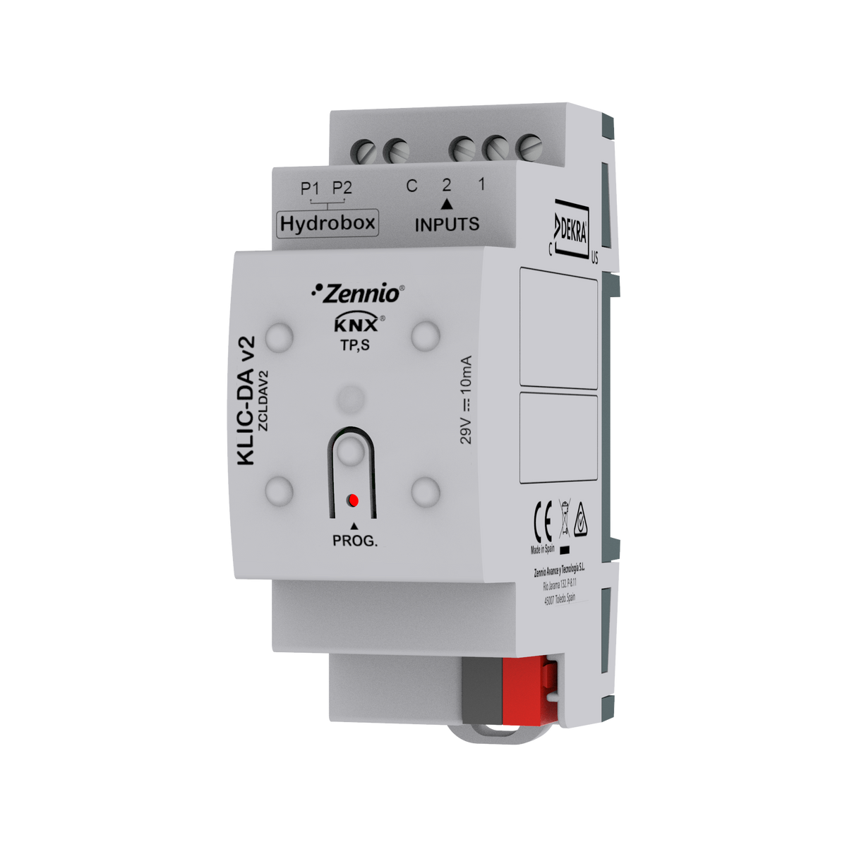 Zennio KLIC-DA v2 – Daikin-KNX gateway (Altherma LT range)