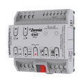 Zennio MAXinBOX Hospitality v3 – Fan coil controller for 2/4-pipe unit with 2 16A C-load outputs and 6 a/d inputs with KNX Secure
