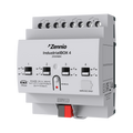 Zennio IndustrialBOX 4 – Industrial actuator with 4 outputs (20 A, 200 µF), mechanical manual operation and KNX Secure