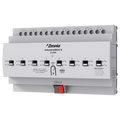 Zennio IndustrialBOX 8 – Industrial actuator with 8 outputs (20 A, 200 µF), mechanical manual operation and KNX Secure