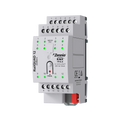 Zennio RailQUAD 12 – Input module with 12 analog-digital inputs for DIN rail with status indicator LEDs