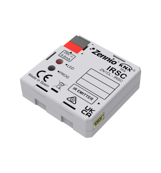 Zennio IRSC – KNX-IR interface for AC and AV devices via infrared