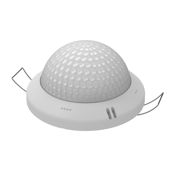 Zennio Presentia C MultiSensor – KNX presence detector with luminosity, temperature, humidity and CO2 sensors for ceiling mounting — White