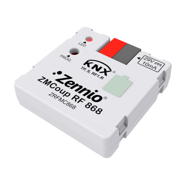 Zennio ZMCoup RF 868 – KNX TP-RF Media Coupler (868 MHz)