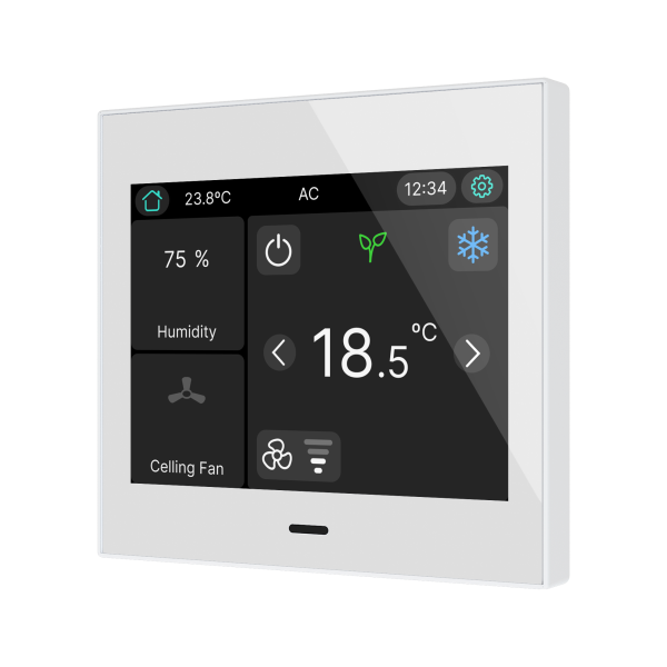 Zennio CX35 – KNX capacitive touch panel 3,5" — White