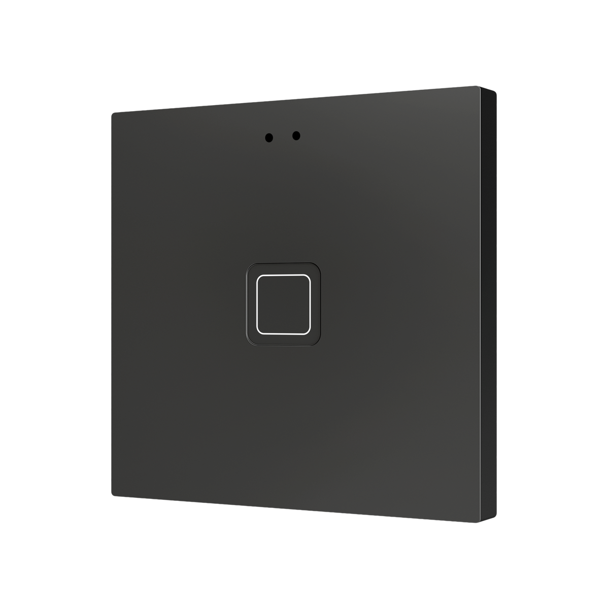 Zennio Tecla RGB 1 – PC-ABS Capacitive push button, 1 button — Anthracite