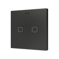 Zennio Tecla RGB 2 – PC-ABS Capacitive push button, 2 buttons — Anthracite