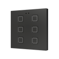 Zennio Tecla RGB 6 – PC-ABS Capacitive push button, 6 buttons — Anthracite