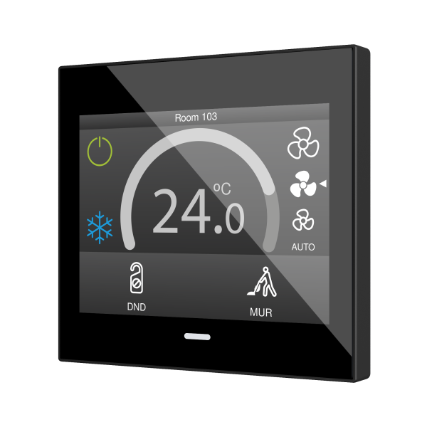 Zennio Z35 v3 – Capacitive touch panel — Anthracite