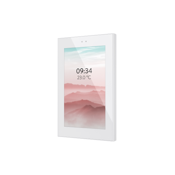 Zennio Z50 – Color capacitive touch panel (5" display) — White